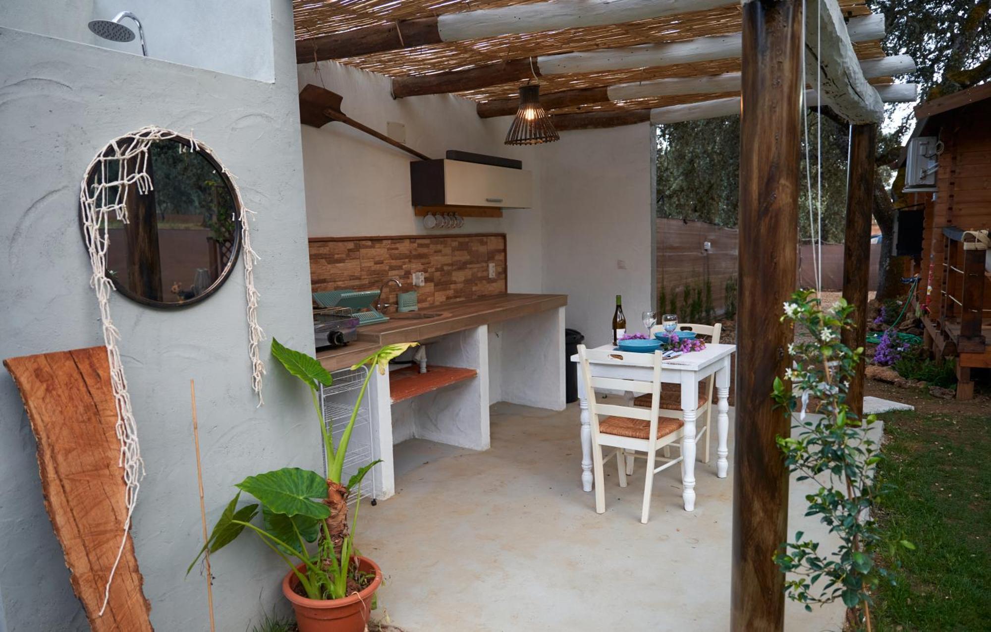 Cabana Rural El Arbol Near Setenil - Ronda Con Piscina المظهر الخارجي الصورة